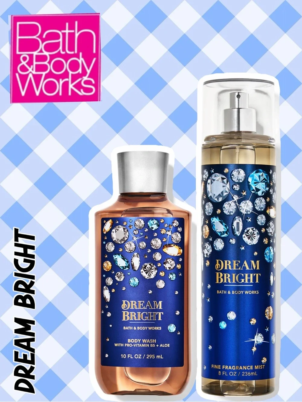 BATH & BODY WORKS -2pc Bundle  DREAM BRIGHT